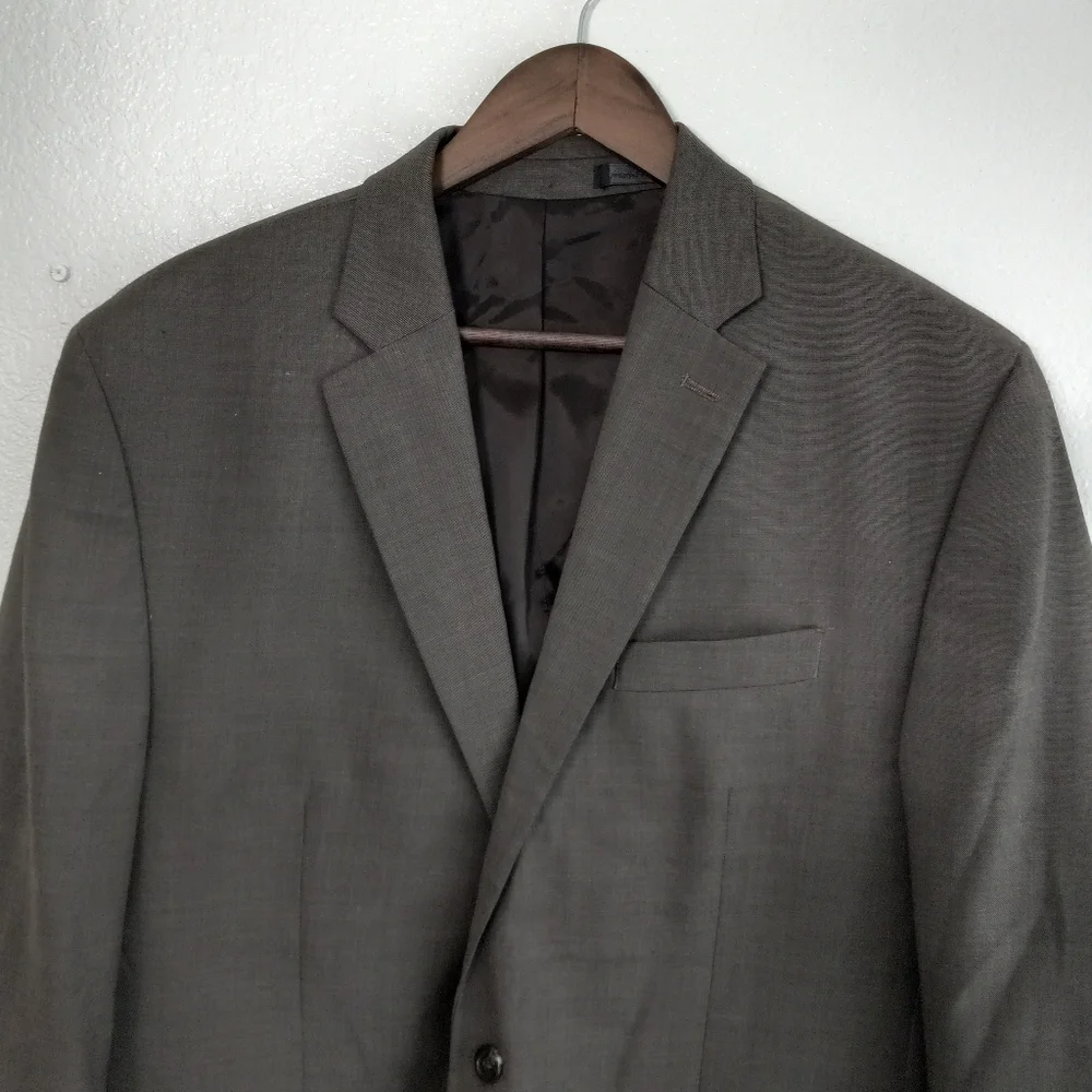 Chaps Ralph Lauren Men's Taupe Brown Suit